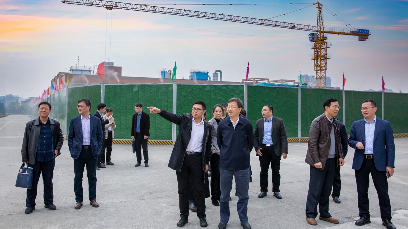 江蘇省政府參事調(diào)研四川海蓉藥業(yè)，共話川藥發(fā)展之路